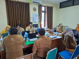 Desk Penyusunan APBKal Tahun 2026 Kalurahan Ponjong di Inspektorat Daerah